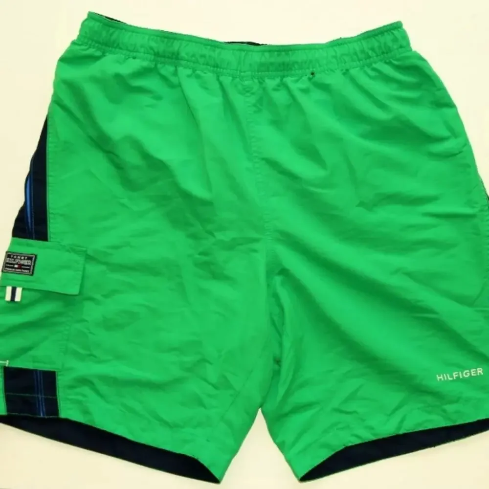 Tommy Hilfiger L Green & Blue Swim/Board Shorts‎ SUPER CLEAN